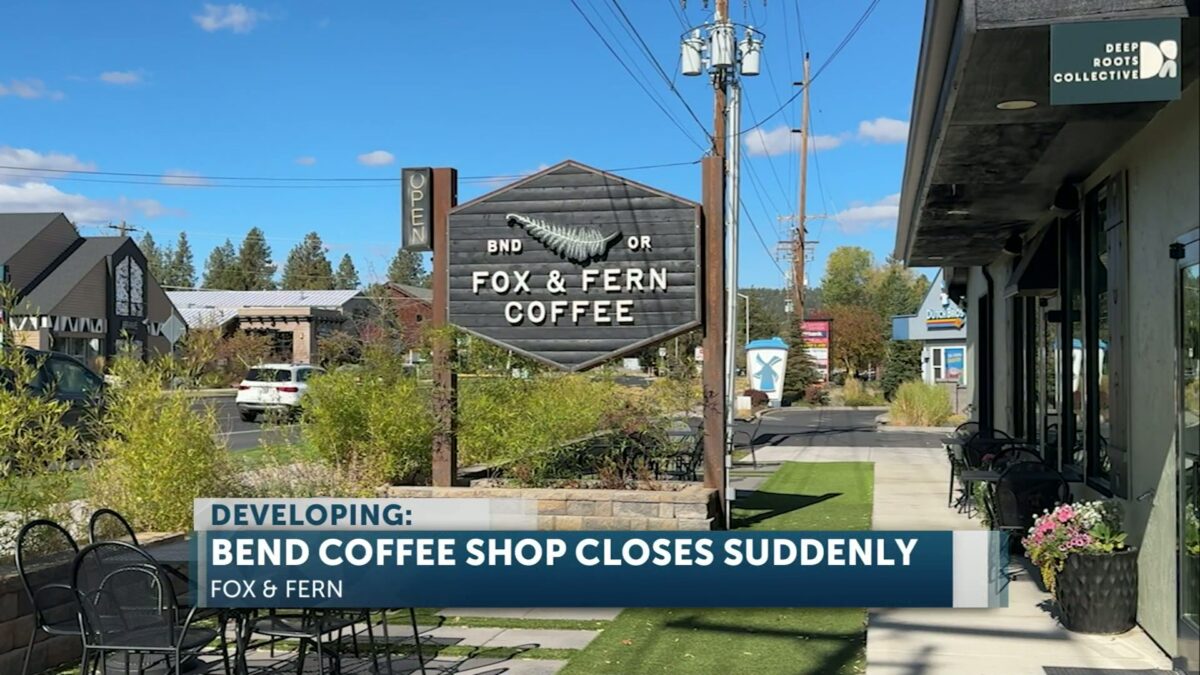 Fox & Fern Coffee abruptly closes its Bend cafe after operating since May 2025
