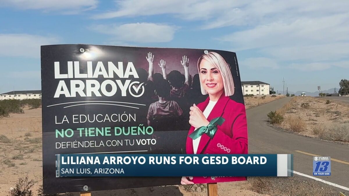 Liliana Arroyo runs for Gadsden Elementary School District Board