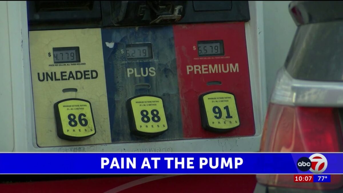 Average El Paso gas prices near $5