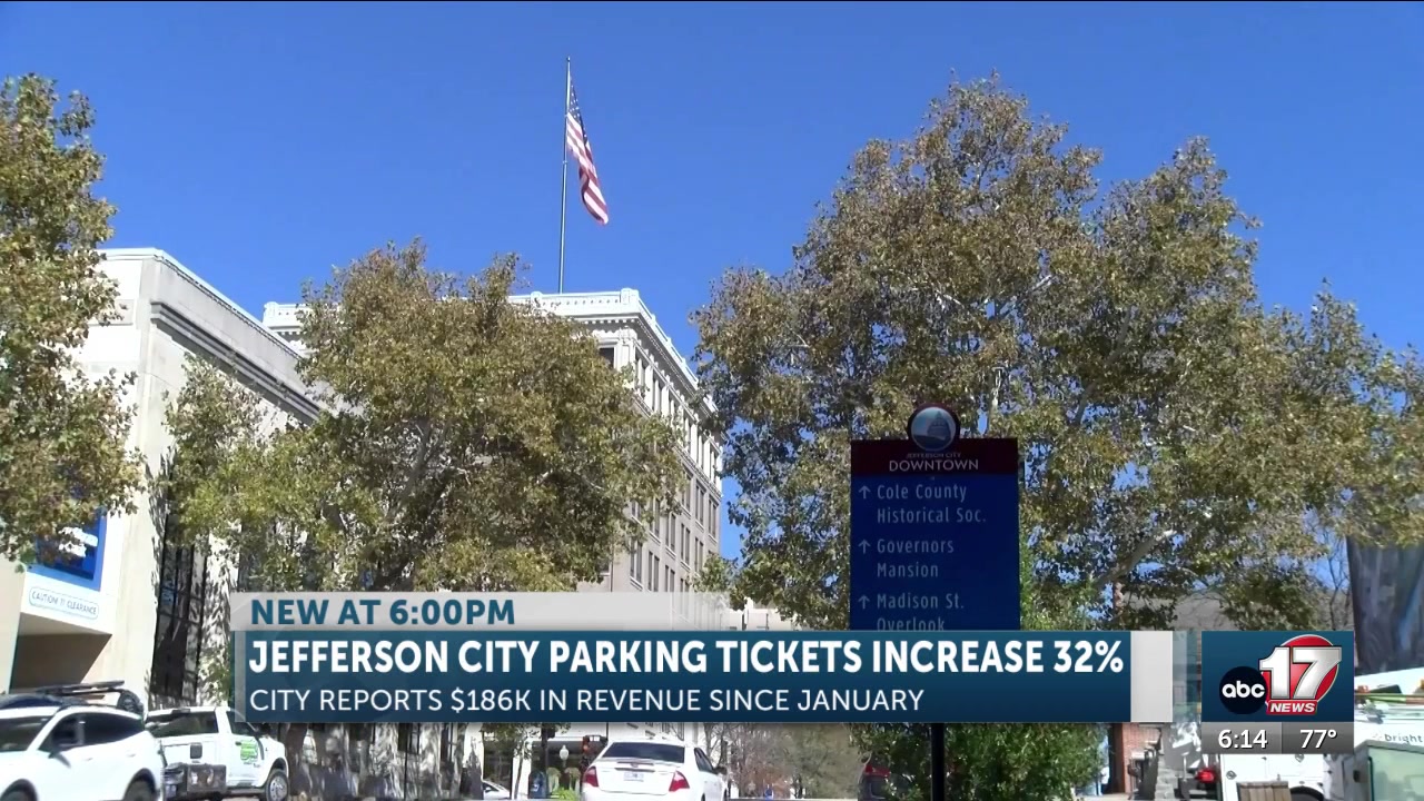 Jefferson City parking tickets increase 32% under new enforcement system