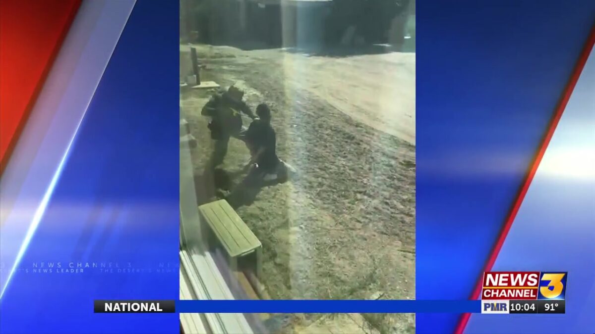Video shows men neighbors say are immigration agents taking down a teen in Thermal