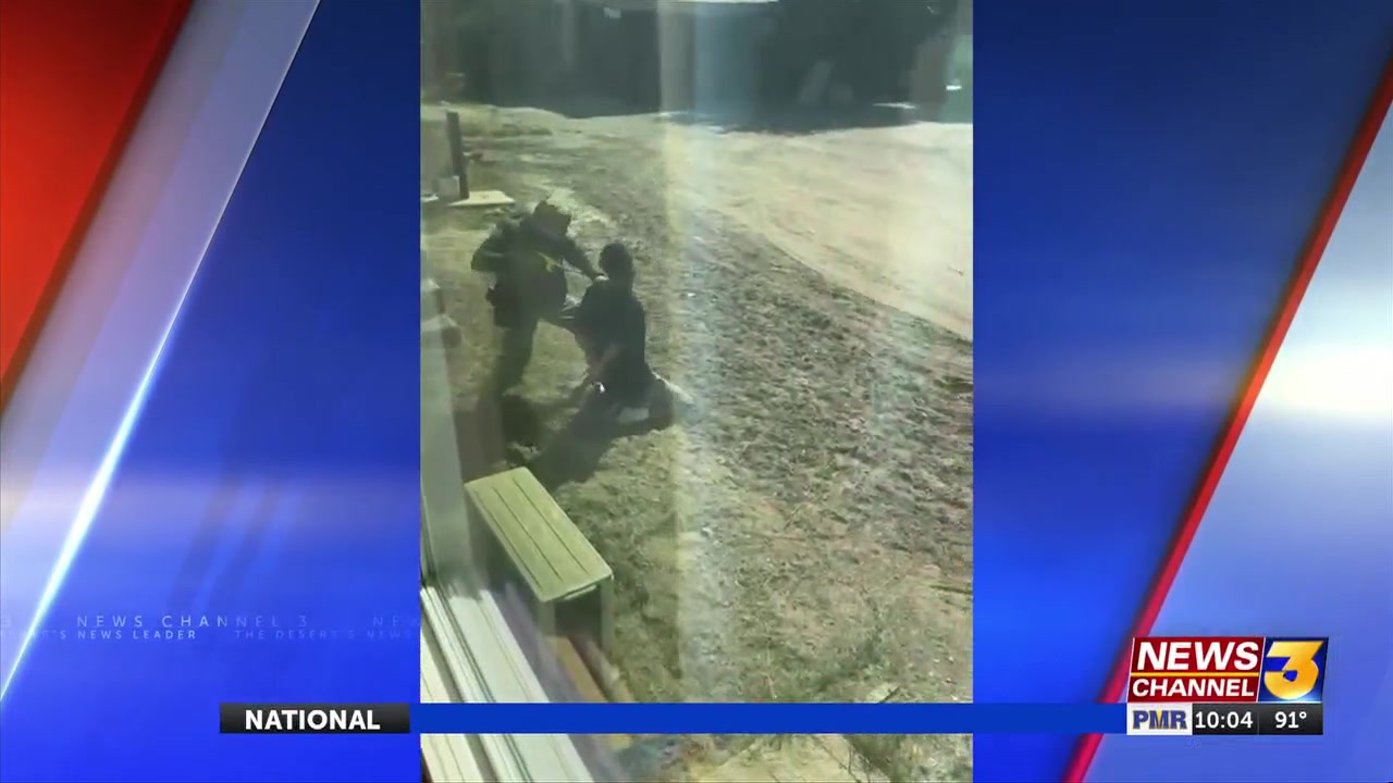 Video shows men neighbors say are immigration agents taking down a teen in Thermal