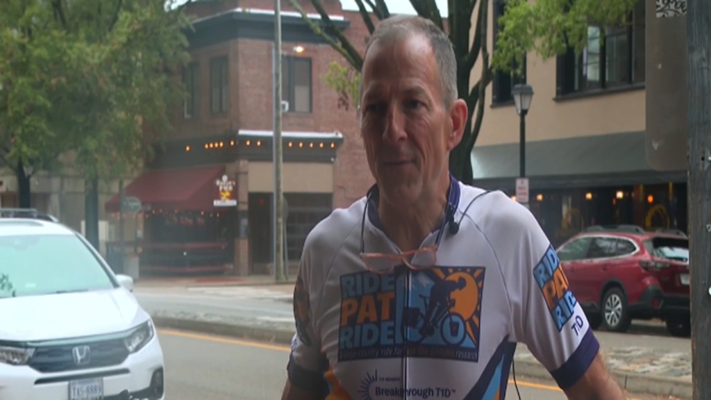 Pat McAleer is celebrating a major fundraising milestone.